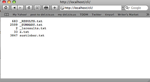 從 shell_exec() 運行更復雜的 shell 命令得到的結(jié)果